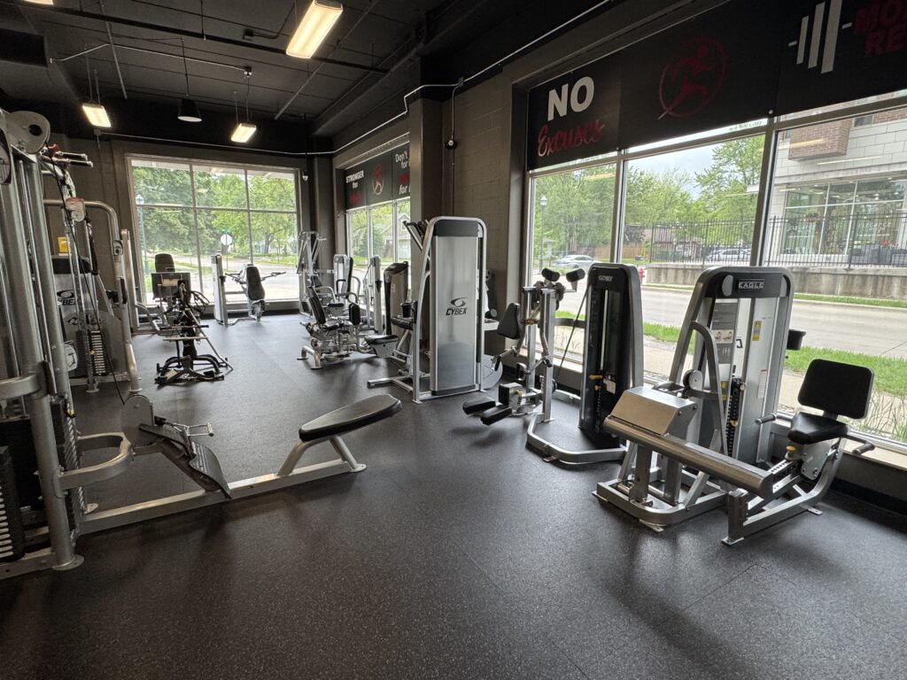 Cybex Eagle Machines at Fifth Street Fitness Gym in Coralville, Iowa