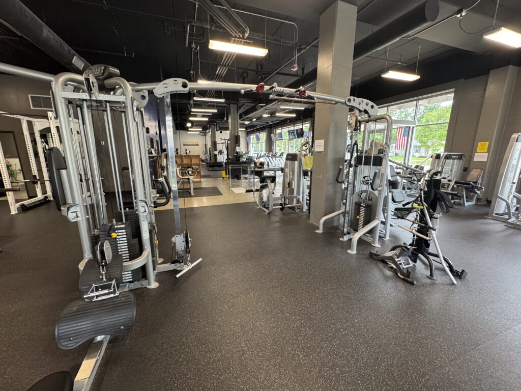 HOIST Fitness Machine at Fifth Street Fitness Gym in Coralville, Iowa.