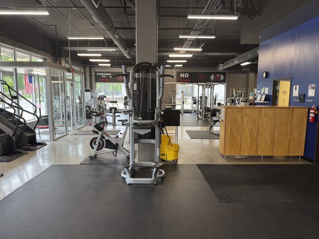 Matrix Assisted Pull-Up machine at Fifth Street Fitness Gym in Coralville, Iowa.