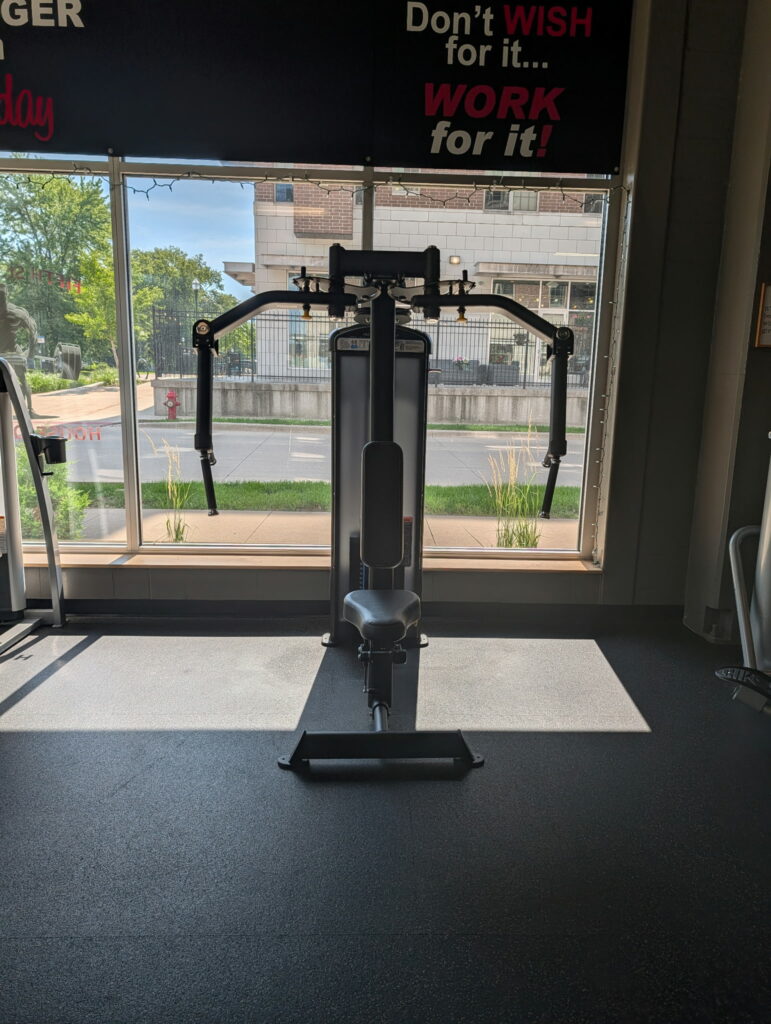 True Fitness pec deck and rear delt fly top of the line